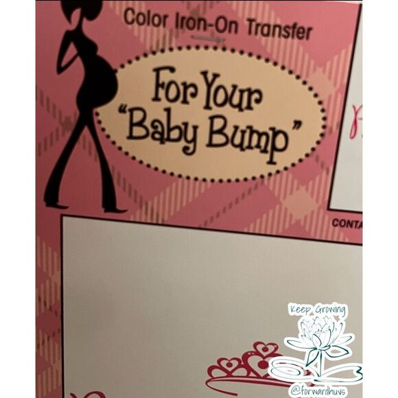 “Preggo Princess” Iron On Transfer For Your Baby Bump - Picture 3 of 6